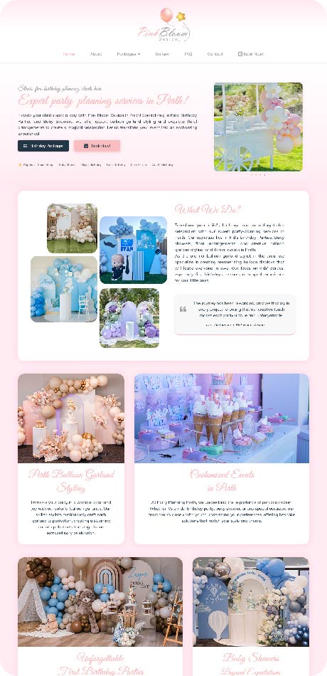 Persian Agency Web Desgin Portfolio - Home Service Web Design